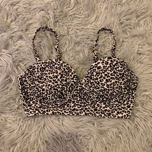 COPY - 🦋Leopard Print Bikini Top
